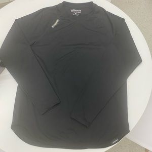 Legends Men's Black Long Sleeve Tee